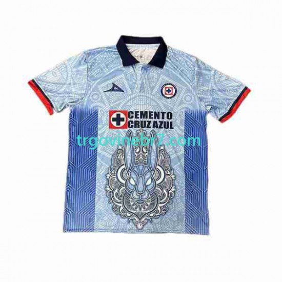 Dres Cruz Azul Day of the Dead Gostujući 2023-2024 Kratkih Rukava - Muški