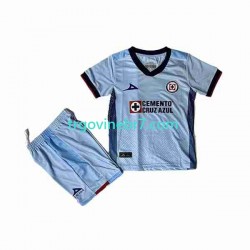 Dres Cruz Azul Gostujući 2023-2024 Kratkih Rukava - Dječji