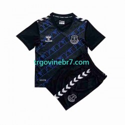 Golmanski Dres - Dres Everton Gostujući 2023-2024 Kratkih Rukava - Dječji