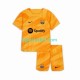 Golmanski Dres - Dres FC Barcelona Četvrti 2023-2024 Kratkih Rukava - Dječji