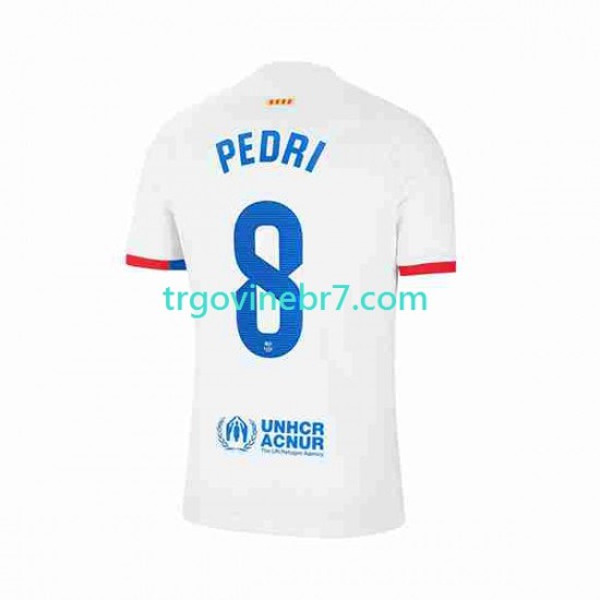 Dres FC Barcelona Pedri 8 Gostujući 2023-2024 Kratkih Rukava - Muški