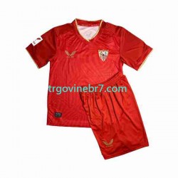Dres Sevilla FC Sergio Ramos 4 Gostujući 2023-2024 Kratkih Rukava - Dječji
