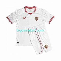 Dres Sevilla FC Sergio Ramos 4 Domaći 2023-2024 Kratkih Rukava - Dječji