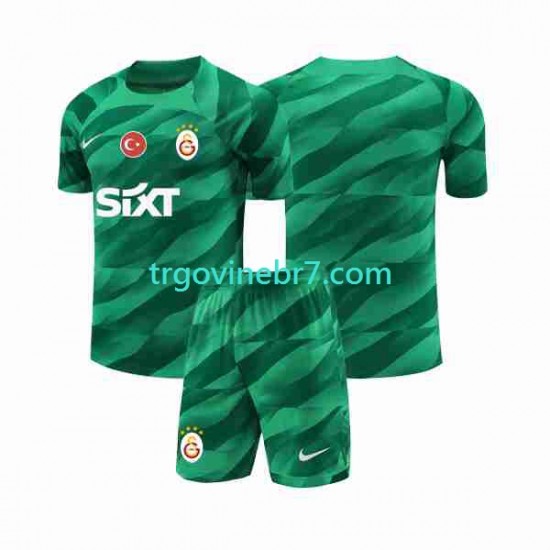 Golmanski Dres - Dres Galatasaray Domaći 2023-2024 Kratkih Rukava - Dječji