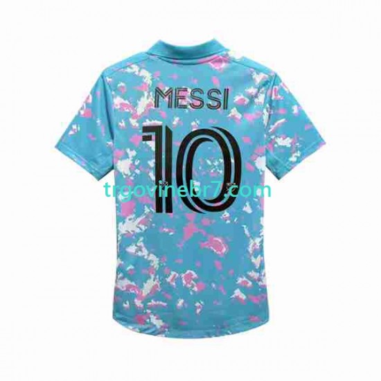 Dres Inte Miami Lionel Messi 10 Treći 2023-2024 Kratkih Rukava - Muški