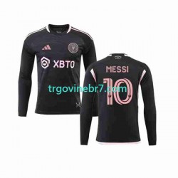 Dres Inter Miami Lionel Messi 10 Gostujući 2023-2024 Dugim Rukavima - Muški