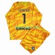 Golmanski Dres - Dres Inter Milan Sommer 1 Domaći 2023-2024 Dugim Rukavima - Dječji