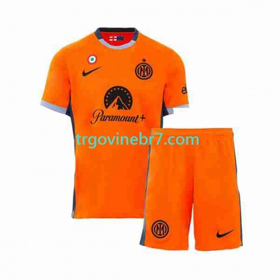 Dres Inter Milan Treći 2023-2024 Kratkih Rukava - Dječji