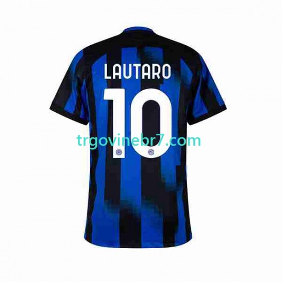 Dres Inter Milan Lautaro Martinez 10 Domaći 2023-2024 Kratkih Rukava - Muški