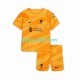 Golmanski Dres - Dres Liverpool Treći 2023-2024 Kratkih Rukava - Dječji