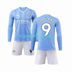 Dres Manchester City Haaland 9 Domaći 2023-2024 Dugim Rukavima - Dječji Dres Manchester City Haaland 9 Domaći 2023-2024 Dugim Rukavima - Dječji