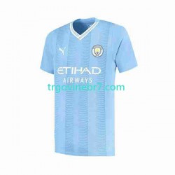 Dres Manchester City Haaland 9 Special Printing Domaći 2023-2024 Kratkih Rukava - Muški