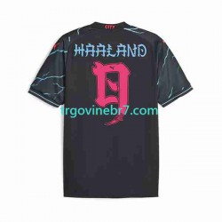 Dres Manchester City Haaland 9 Special Printing Treći 2023-2024 Kratkih Rukava - Muški