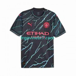 Dres Manchester City Haaland 9 Special Printing Treći 2023-2024 Kratkih Rukava - Muški