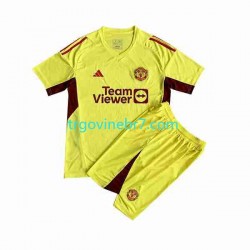 Golmanski Dres - Dres Manchester United Gostujući 2023-2024 Kratkih Rukava - Dječji Golmanski Dres - Dres Manchester United Gostujući 2023-2024 Kratkih Rukava - Dječji