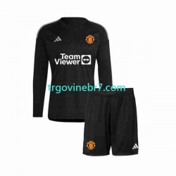 Golmanski Dres - Dres Manchester United Treći 2023-2024 Dugim Rukavima - Dječji Golmanski Dres - Dres Manchester United Treći 2023-2024 Dugim Rukavima - Dječji
