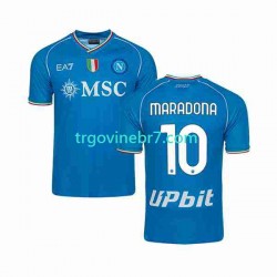 Dres Napoli Maradona 10 Domaći 2023-2024 Kratkih Rukava - Muški