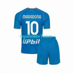 Dres Napoli Maradona 10 Domaći 2023-2024 Kratkih Rukava - Dječji