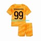 Golmanski Dres - Dres Paris Saint-Germain DONNARUMMA 99 Gostujući 2023-2024 Kratkih Rukava - Dječji