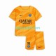 Golmanski Dres - Dres Paris Saint-Germain DONNARUMMA 99 Gostujući 2023-2024 Kratkih Rukava - Dječji