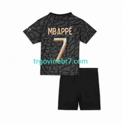 Dres Paris Saint-Germain Mbappé Kylian 7 Treći 2023-2024 Kratkih Rukava - Dječji Dres Paris Saint-Germain Mbappé Kylian 7 Treći 2023-2024 Kratkih Rukava - Dječji