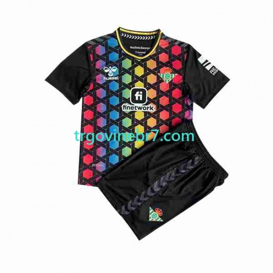 Golmanski Dres - Dres Real Betis Domaći 2023-2024 Kratkih Rukava - Dječji