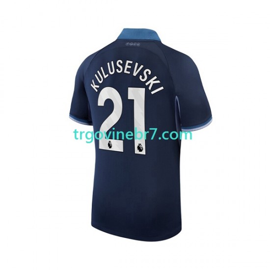 Dres Tottenham Hotspur Kulusevski 21 Gostujući 2023-2024 Kratkih Rukava - Muški