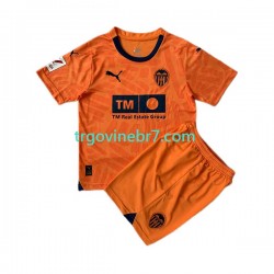Dres Valencia CF Treći 2023-2024 Kratkih Rukava - Dječji