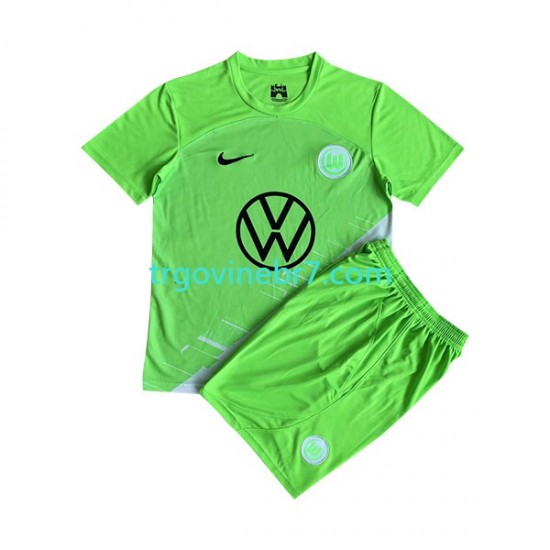 Dres VfL Wolfsburg Domaći 2023-2024 Kratkih Rukava - Dječji