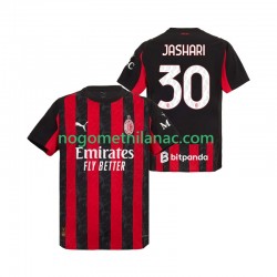 Dres AC Milan Ardon Jashari 30 Domaći 2025-2026 Kratkih Rukava - Muški