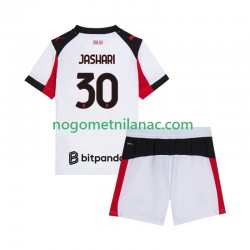 Dres AC Milan Ardon Jashari 30 Gostujući 2025-2026 Kratkih Rukava - Dječji