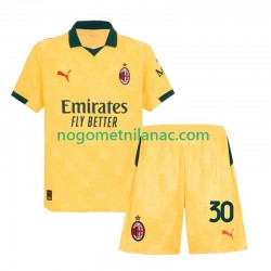 Dres AC Milan Ardon Jashari 30 Treći 2025-2026 Kratkih Rukava - Dječji