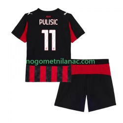 Dres AC Milan Christian Pulisic 11 Domaći 2025-2026 Kratkih Rukava - Dječji
