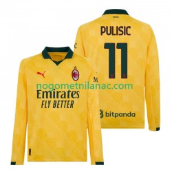 Dres AC Milan Christian Pulisic 11 Treći 2025-2026 Dugim Rukavima - Muški