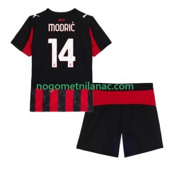 Dres AC Milan Modrić Luca 14 Domaći 2025-2026 Kratkih Rukava - Dječji
