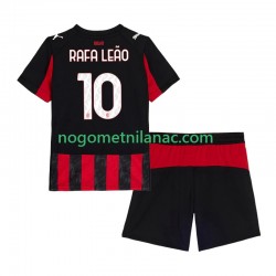 Dres AC Milan Rafael Leao 10 Domaći 2025-2026 Kratkih Rukava - Dječji