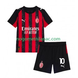 Dres AC Milan Rafael Leao 10 Domaći 2025-2026 Kratkih Rukava - Dječji