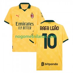 Dres AC Milan Rafael Leao 10 Treći 2025-2026 Kratkih Rukava - Muški