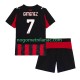 Dres AC Milan Santiago Gimenez 7 Domaći 2025-2026 Kratkih Rukava - Dječji