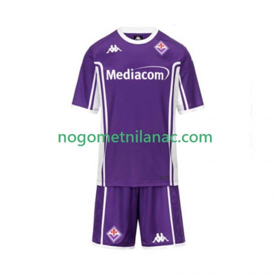 Dres ACF Fiorentina Domaći 2025-2026 Kratkih Rukava - Dječji