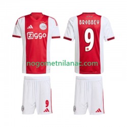 Dres AFC Ajax Brian Brobbey 9 Domaći 2025-2026 Kratkih Rukava - Dječji Dres AFC Ajax Brian Brobbey 9 Domaći 2025-2026 Kratkih Rukava - Dječji