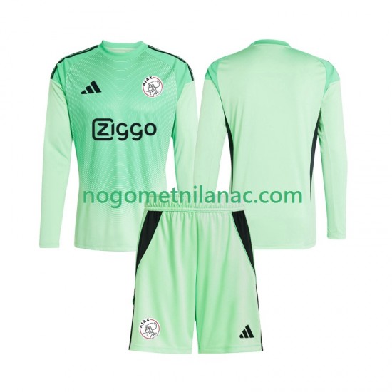 Golmanski Dres - Dres AFC Ajax Domaći 2025-2026 Dugim Rukavima - Dječji