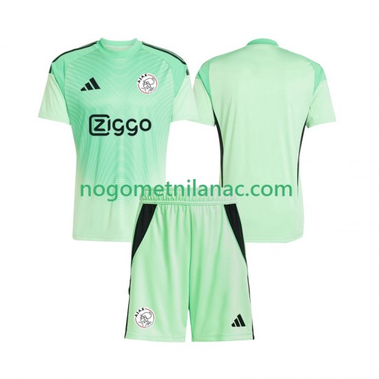 Golmanski Dres - Dres AFC Ajax Domaći 2025-2026 Kratkih Rukava - Dječji