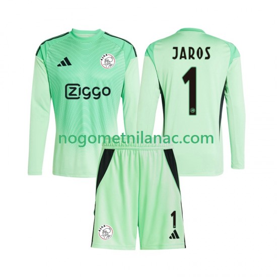 Golmanski Dres - Dres AFC Ajax Vitezslav Jaros 1 Domaći 2025-2026 Dugim Rukavima - Dječji