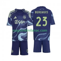 Dres AFC Ajax Steven Berghuis 23 Gostujući 2025-2026 Kratkih Rukava - Dječji Dres AFC Ajax Steven Berghuis 23 Gostujući 2025-2026 Kratkih Rukava - Dječji
