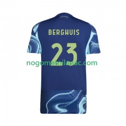 Dres AFC Ajax Steven Berghuis 23 Gostujući 2025-2026 Kratkih Rukava - Muški Dres AFC Ajax Steven Berghuis 23 Gostujući 2025-2026 Kratkih Rukava - Muški