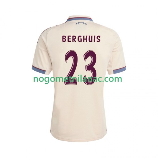 Dres AFC Ajax Steven Berghuis 23 Treći 2025-2026 Kratkih Rukava - Muški