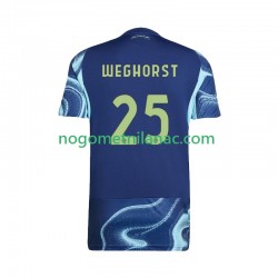 Dres AFC Ajax Wout Weghorst 25 Gostujući 2025-2026 Kratkih Rukava - Muški Dres AFC Ajax Wout Weghorst 25 Gostujući 2025-2026 Kratkih Rukava - Muški