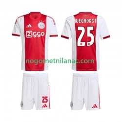 Dres AFC Ajax Wout Weghorst 25 Domaći 2025-2026 Kratkih Rukava - Dječji Dres AFC Ajax Wout Weghorst 25 Domaći 2025-2026 Kratkih Rukava - Dječji