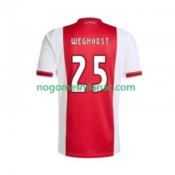 Dres AFC Ajax Wout Weghorst 25 Domaći 2025-2026 Kratkih Rukava - Muški Dres AFC Ajax Wout Weghorst 25 Domaći 2025-2026 Kratkih Rukava - Muški